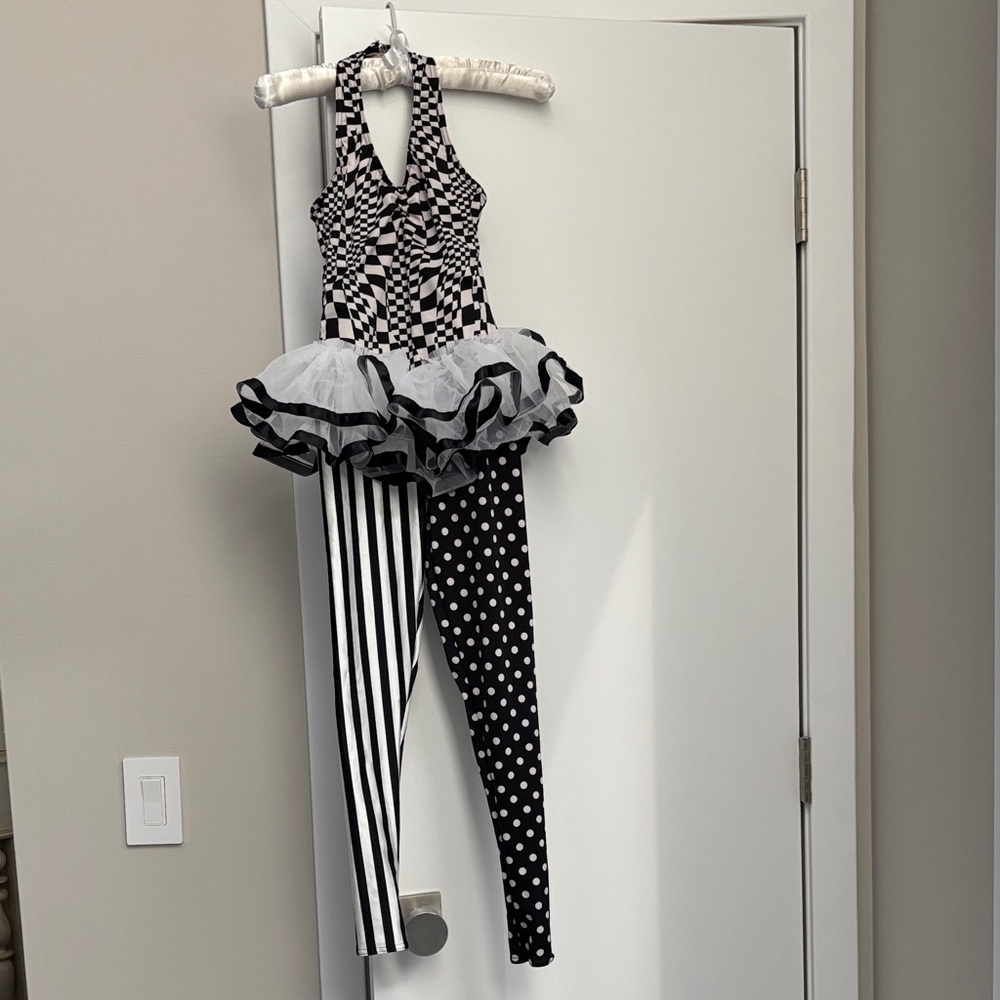 Weissman Black and White Patterned Costume - girls’